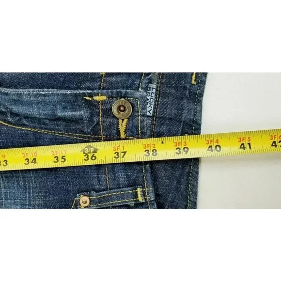 Lucky Brand Sanforized For Perfect Fit 27X31 Long Size 4 Blue Denim Elite Jeans - Picture 11 of 12